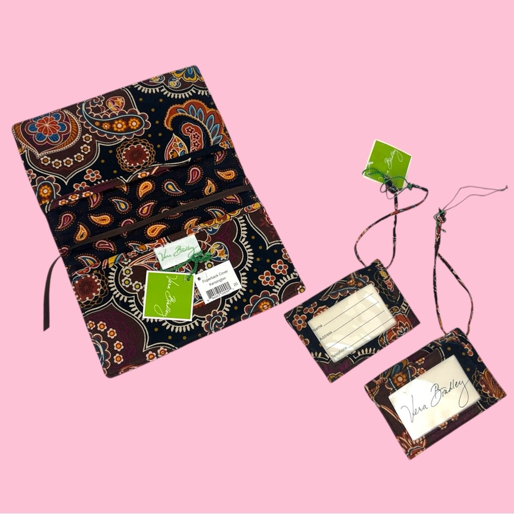 Vera Bradley Paisley Travel Set